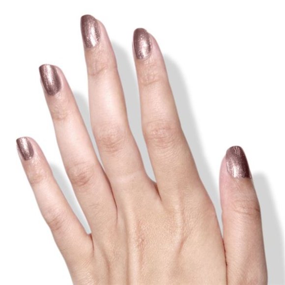 Lakur Enhanced Color Nail Polish Kissed By Rose Gold - Picture 4 of 7